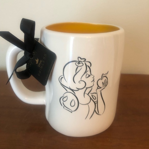 NWT Rae Dunn Disney Snow White Coffee Mug - Fairest Of Them All - Picture 1 of 5